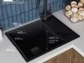 Кухонная мойка Polygran Blade 660 (черный)