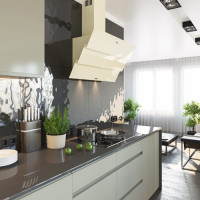 Вытяжка ZorG Technology Troy 1000 90 S бежевая