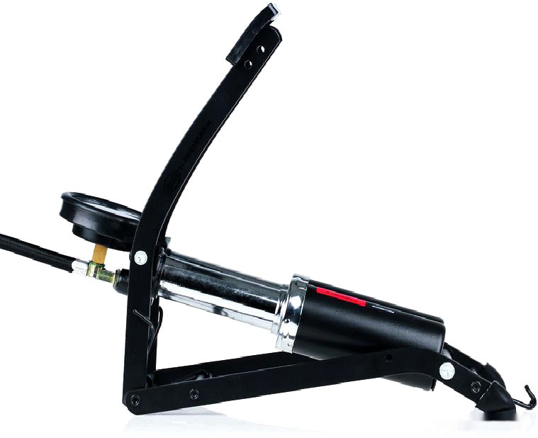 Насос ножной велосипедный Heyner PedalMax PRO (черный)