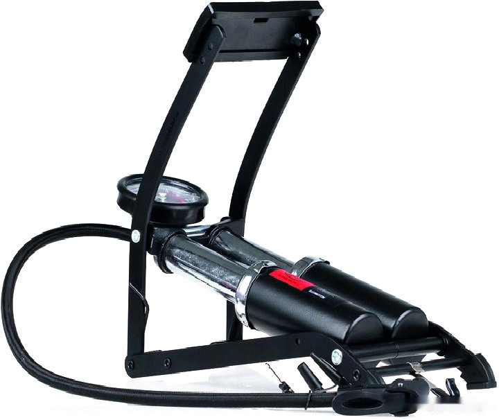 Насос ножной велосипедный Heyner PedalMax PRO (черный)