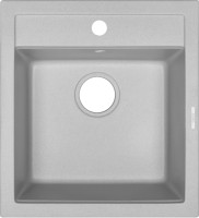 Кухонная мойка Zorg Como 46 (серый жемчуг)