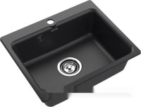 Кухонная мойка GranFest SMART 520 (черный)