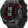 Умные часы Garmin Fenix 7X Pro Solar (сланцево-серый/черный)