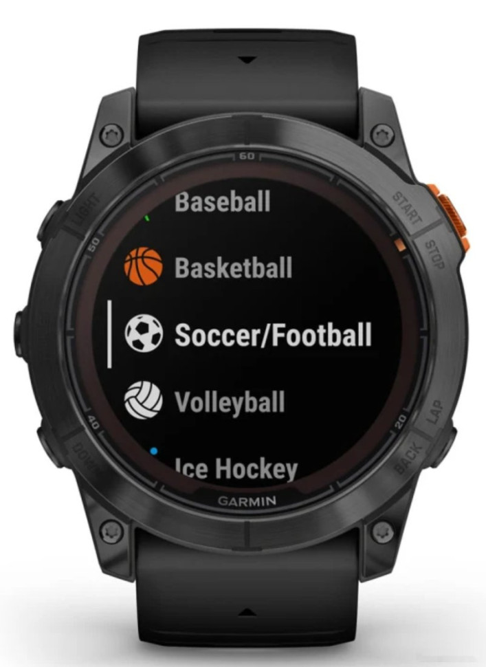 Умные часы Garmin Fenix 7X Pro Solar (сланцево-серый/черный)