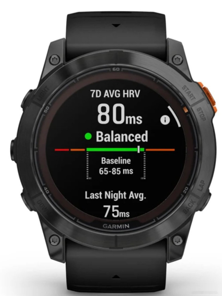 Умные часы Garmin Fenix 7X Pro Solar (сланцево-серый/черный)