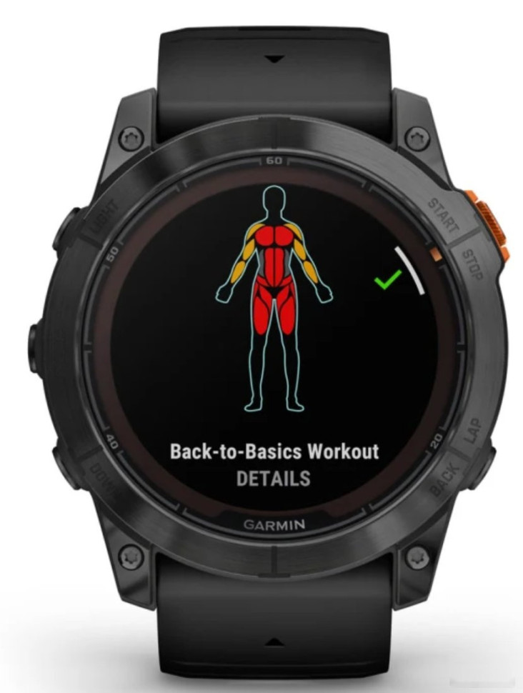 Умные часы Garmin Fenix 7X Pro Solar (сланцево-серый/черный)