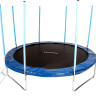 Батут GetActive Jump 10ft - 312 см складной, лестница, сетка (синий)