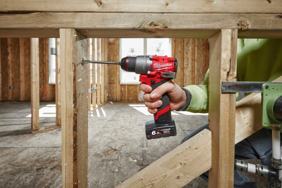 Дрель-шуруповерт Milwaukee M12 FUEL M12FDD2-602X 4933479875 (с 2-мя АКБ 6 Ач, кейс)
