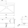 Кухонная мойка AquaSanita Steel AIR 100 M-T graphite