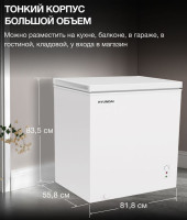 Морозильный ларь Hyundai CH20081