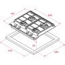 Варочная панель Teka GBC 64100 KBN (черный)
