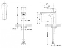 Смеситель Bravat Real F1121179CP