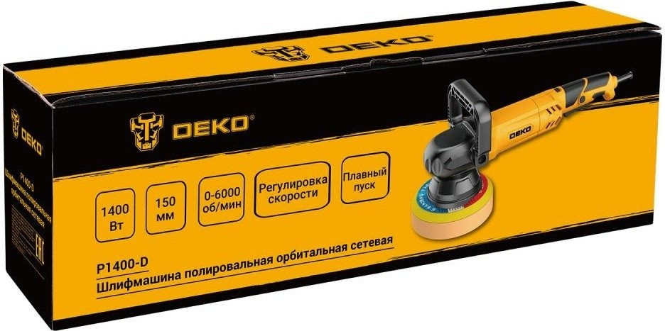 Шлифовальная машина Deko P1400-D 083-1047