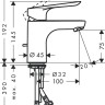 Смеситель Hansgrohe Logis E 71177000
