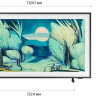 Телевизор Samsung The Frame QLED LS03F QE50LS03FAUXRU