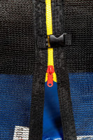 Батут GetActive Jump 14ft - 435 см лестница, сетка, кольцо (синий)