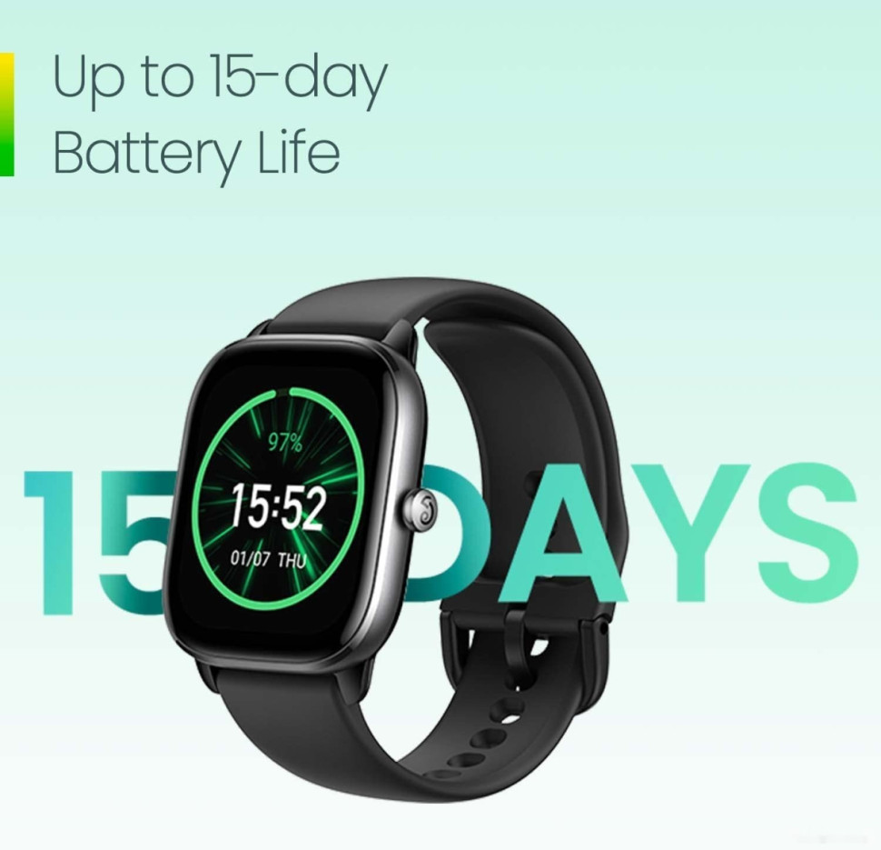 Умные часы Amazfit GTS 4 Mini (полночный черный)