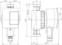 Циркуляционный насос Wilo Star-Z NOVA A