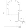 Смеситель Zorg Hammer SH 2003 (сатин)