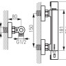 Смеситель Ferro Trinity TRM7