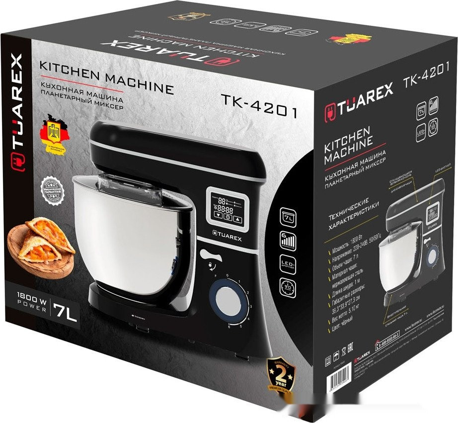 Кухонный комбайн Tuarex TK-4201 (черный)