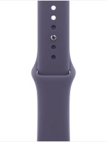 Умные часы Apple Watch Series 11 46 мм (алюминиевый корпус, серебристый/фиолетовый туман, спортивный силиконовый ремешок S/M)