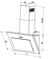 Вытяжка LEX Mika 500 (слоновая кость light)