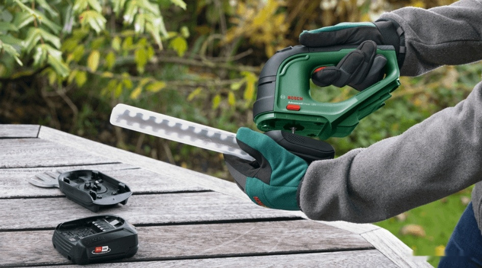 Кусторез + ножницы Bosch Advanced Shear 18V-10 0600857001 (без АКБ)