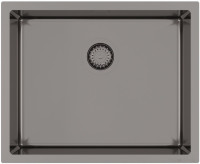 Кухонная мойка AquaSanita Dera DER100L-T (графит)