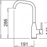 Смеситель Elleci Dora K96 White