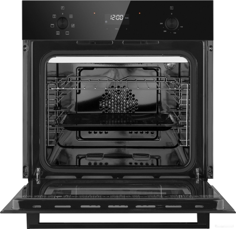 Духовой шкаф Weissgauff EOV 676 SB Black Edition