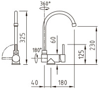 Смеситель Clever Abatible 96095