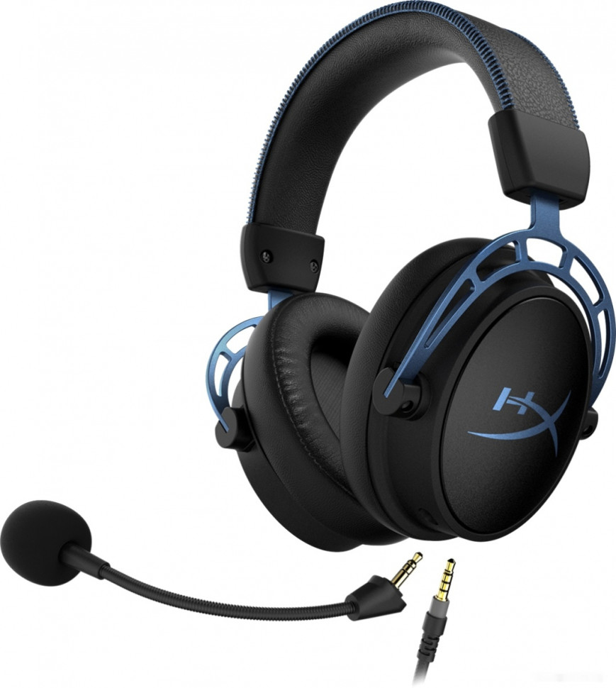 Наушники HyperX Cloud Alpha S (черный/синий)