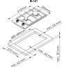 Варочная панель ZorG Technology BL DOMINO inox