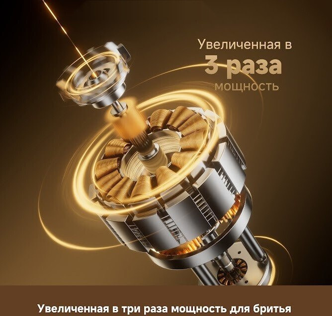 Электробритва мужская Dreame S7 AS01A (черный)