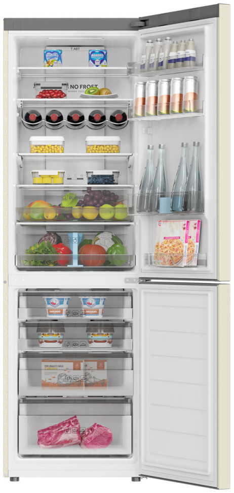 Холодильник с морозильником HAIER C2F636CCFDU1