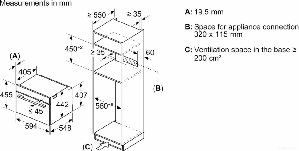 Духовой шкаф Bosch Serie 8 CMG7241B1