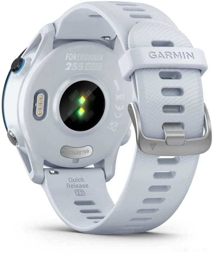 Умные часы Garmin Forerunner 255 Music (белый камень)