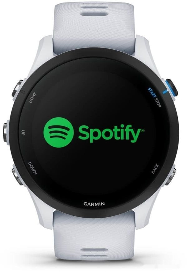 Умные часы Garmin Forerunner 255 Music (белый камень)