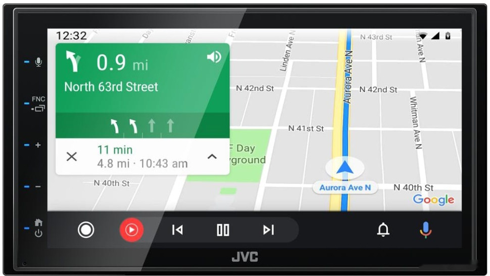 Автомагнитола JVC KW-M560BT