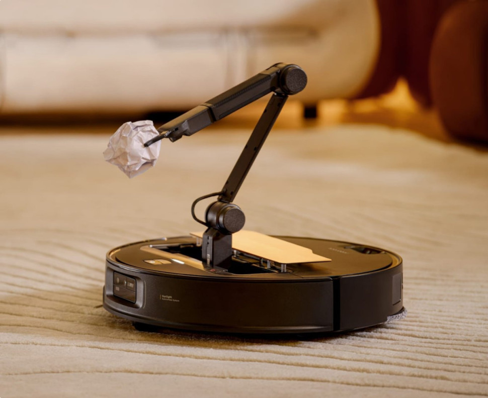 Робот-пылесос Roborock Saros Z70 (евровилка, черный)