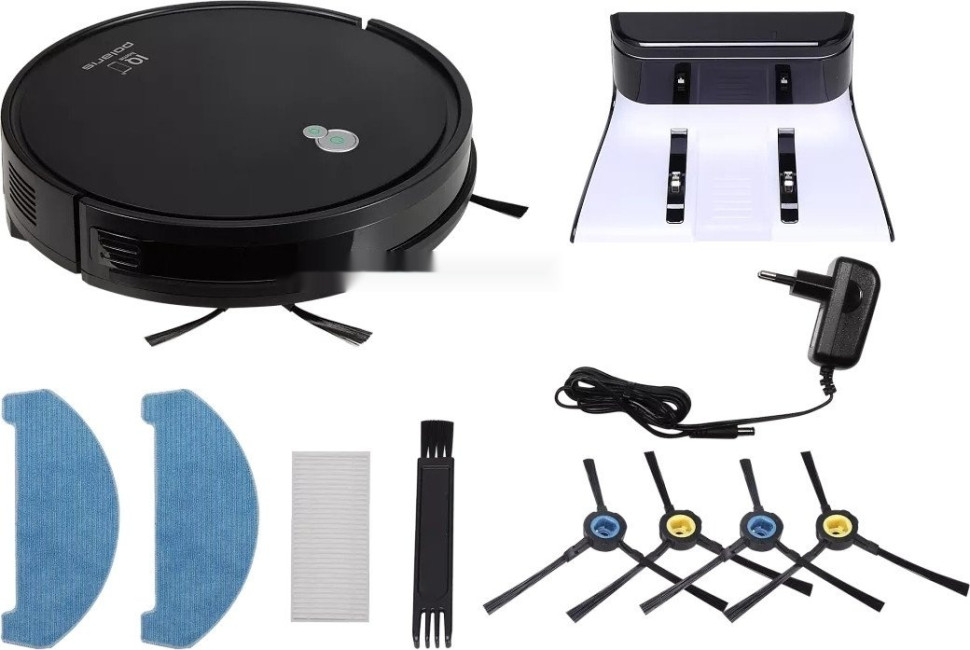 Робот-пылесос Polaris PVCR G2 0926W Wi-Fi IQ Home (черный)