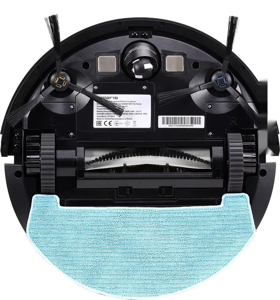 Робот-пылесос Polaris PVCR G2 0926W Wi-Fi IQ Home (черный)