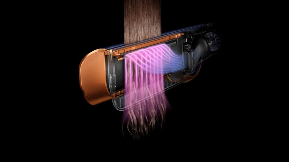 Выпрямитель Dyson Airstrait (с переходником на евровилку, янтарный шелк)