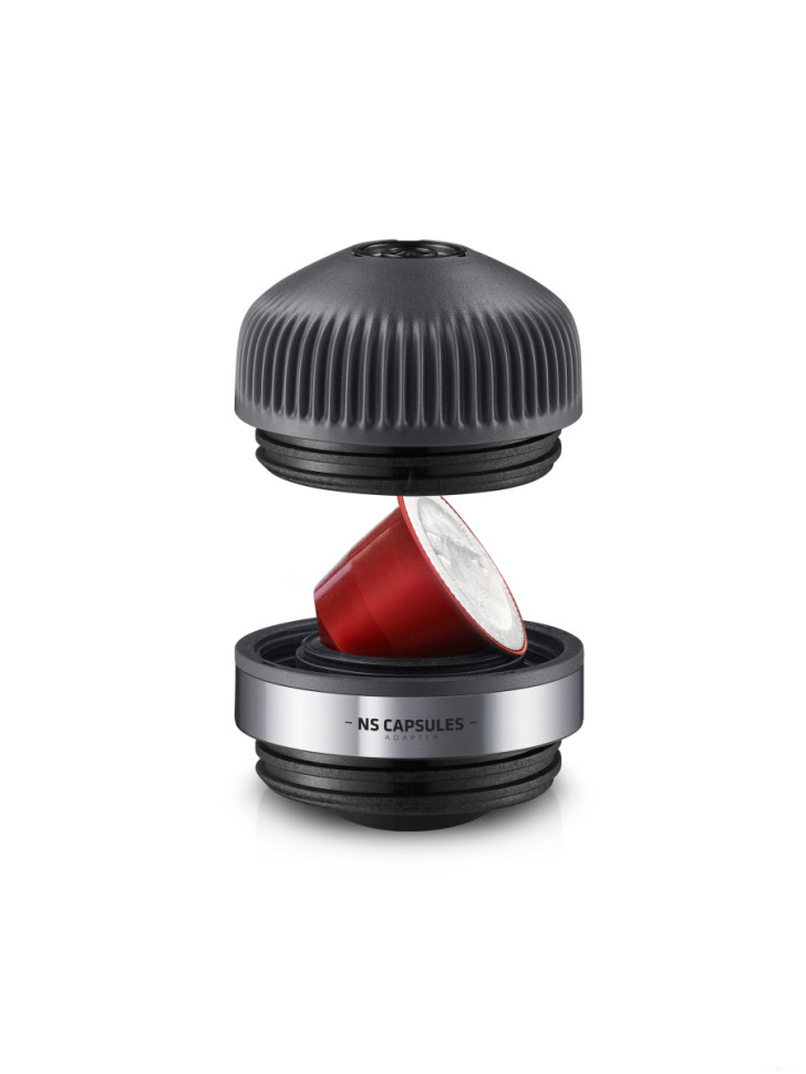 Ручная кофеварка Wacaco Nanopresso Grey + NS Adapter