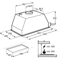 Вытяжка Electrolux LFG9525W
