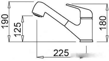 Смеситель Elleci Venere M70 Ghisa