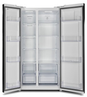 Холодильник side by side Hyundai CS6503FV (белое стекло)