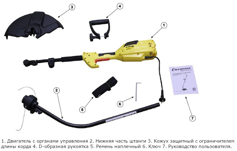 Электрический триммер Champion ET1003A