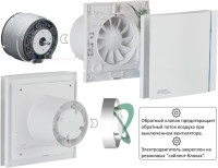 Осевой вентилятор Soler &amp; Palau Silent-200 CZ Matt White Design - 4C 5210424700-021400